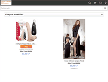 Tablet Screenshot of lixx-lingerie.de